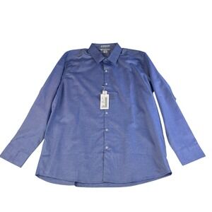 North End Sport Blue Button Down Shirt – Men's XL (NWT)
